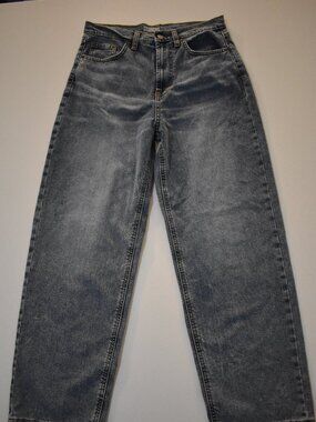 Weekend Academy Kids Relaxed Fit Jeans – Size 16 – Medium Wash Denim - Unisex